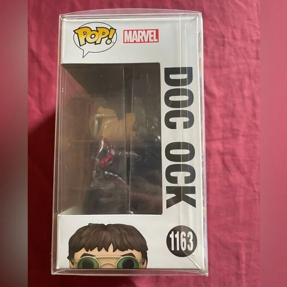 Funko Doc Ock Pop! with Green Sunglasses and Silver Tentacles - Picture 2 of 6